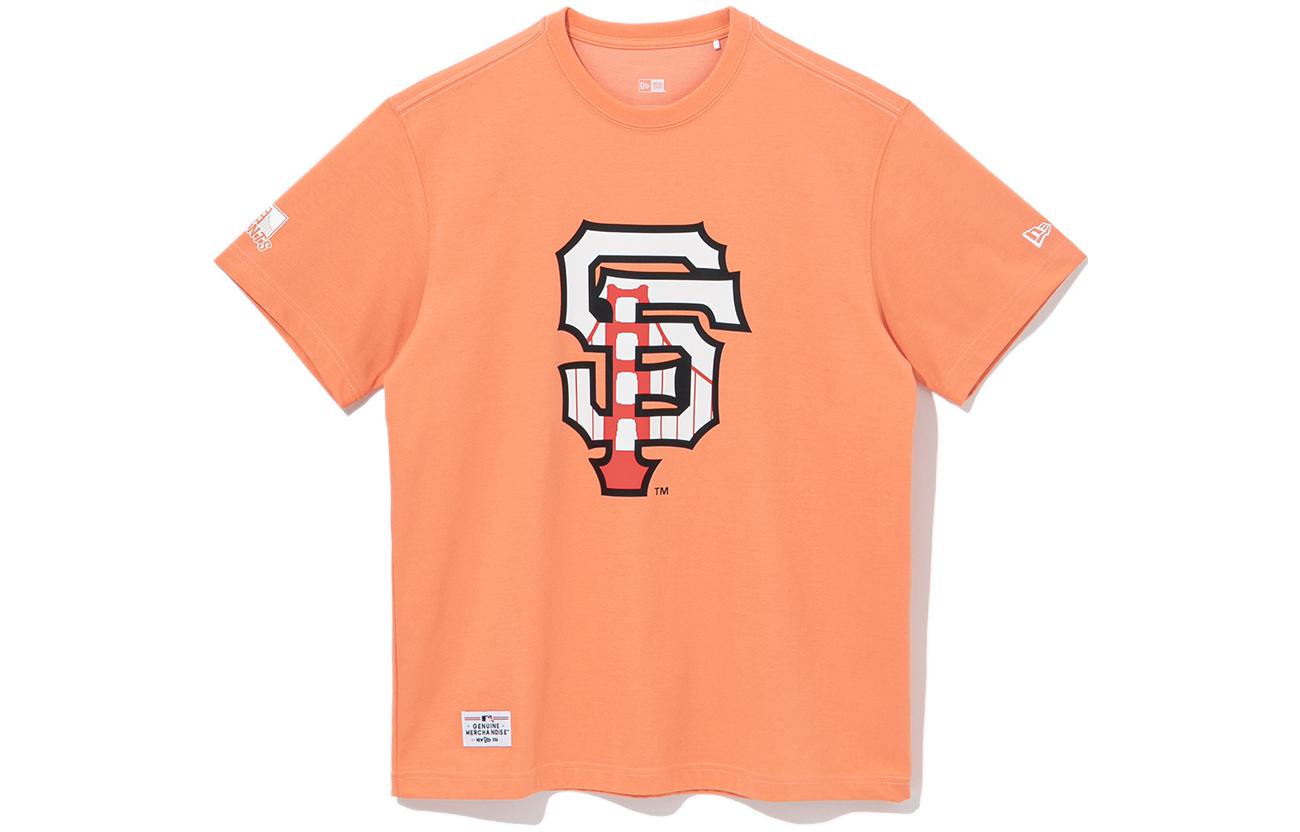 

Футболка SS22 мужская Orange New Era, оранжевый