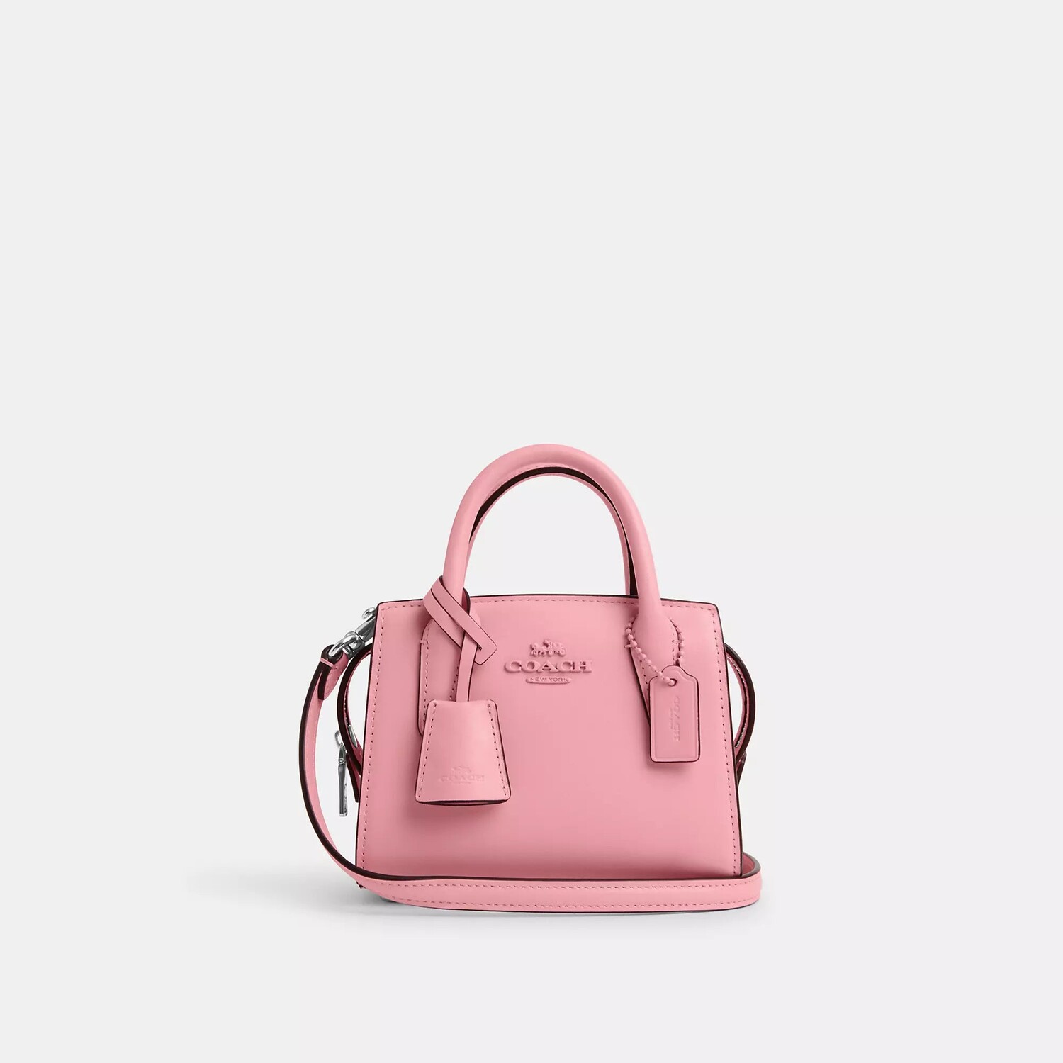 

Мини-рюкзак для автобусов Andrea Coach Outlet, цвет Silver/Flower Pink