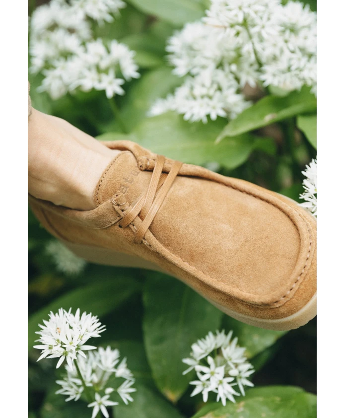 Alba замшевые туфли на шнуровке цвета тоффи Nature Footwear, коричневый — фото 3