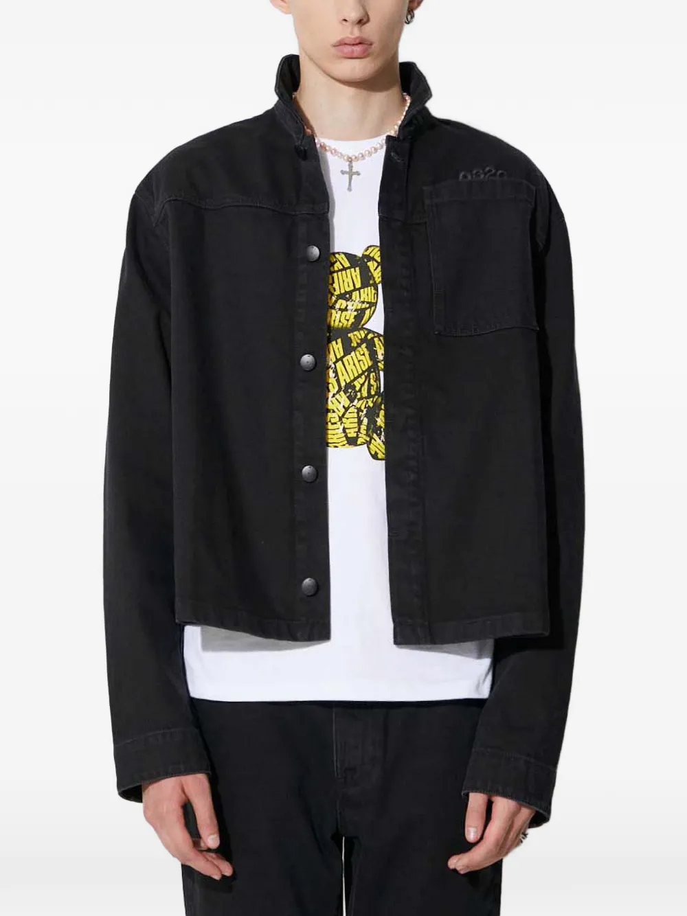 

Куртка с нагрудным карманом 032C, черный