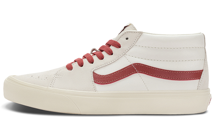 

Кроссовки Vans SK8-Mid 'White Red'