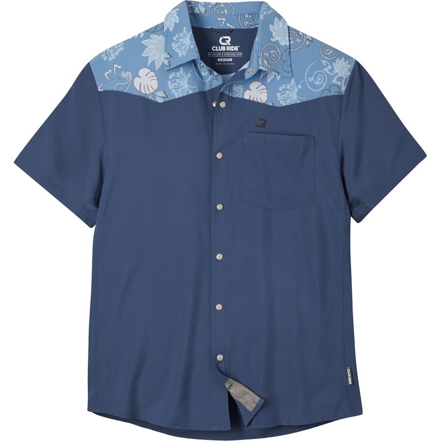 

Футболка Club Ride Apparel New West Club Ride Apparel, Mood Indigo/Moonlight Paisley