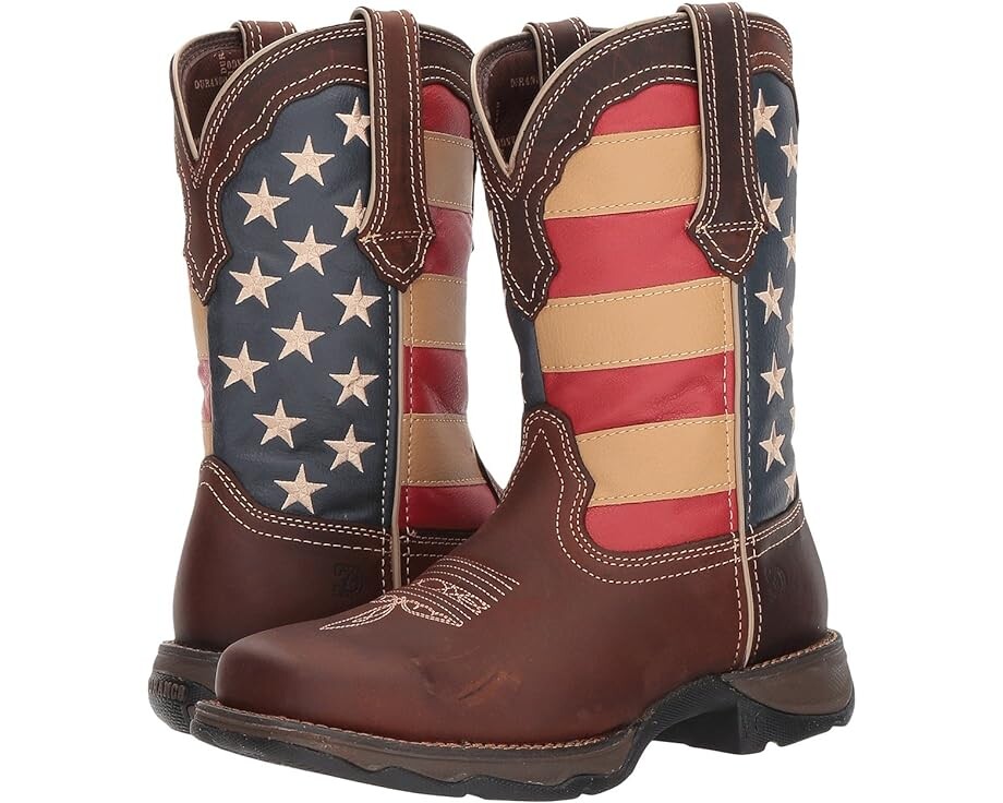 

Ботинки Durango Lady Rebel Flag Steel Toe, коричневый