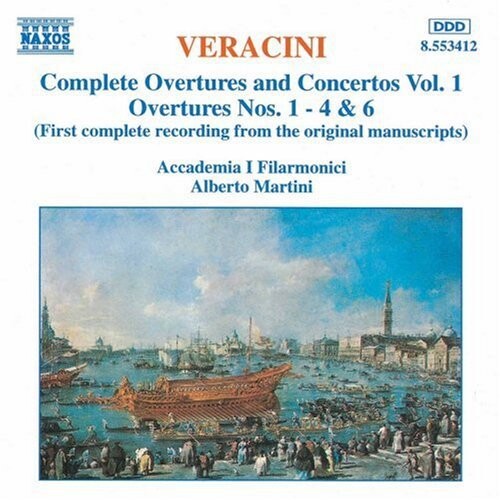 

CD диск Veracini / Martini / Accademia I Filarmonici: Overtures & Concertos 1