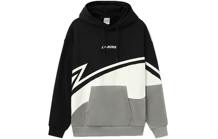 

Свитшот LiNing Sports Fashion Collection унисекс черно-серого цвета