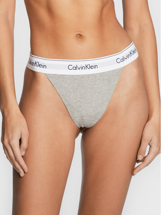 

Струнная танга Calvin Klein, серый