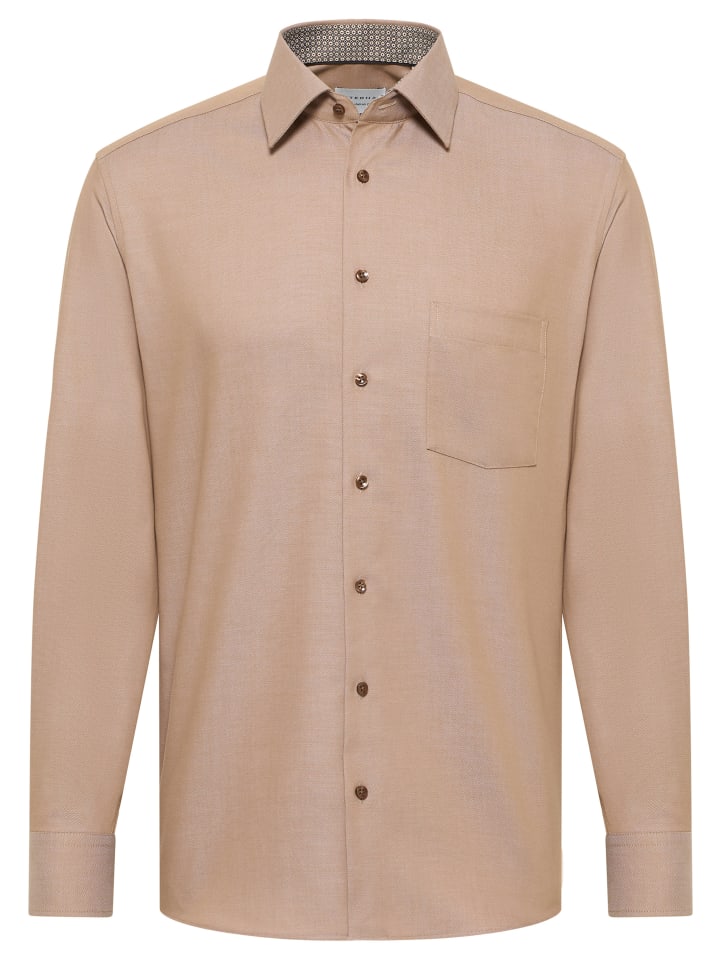 

Рубашка MODERN FIT миндального цвета Eterna