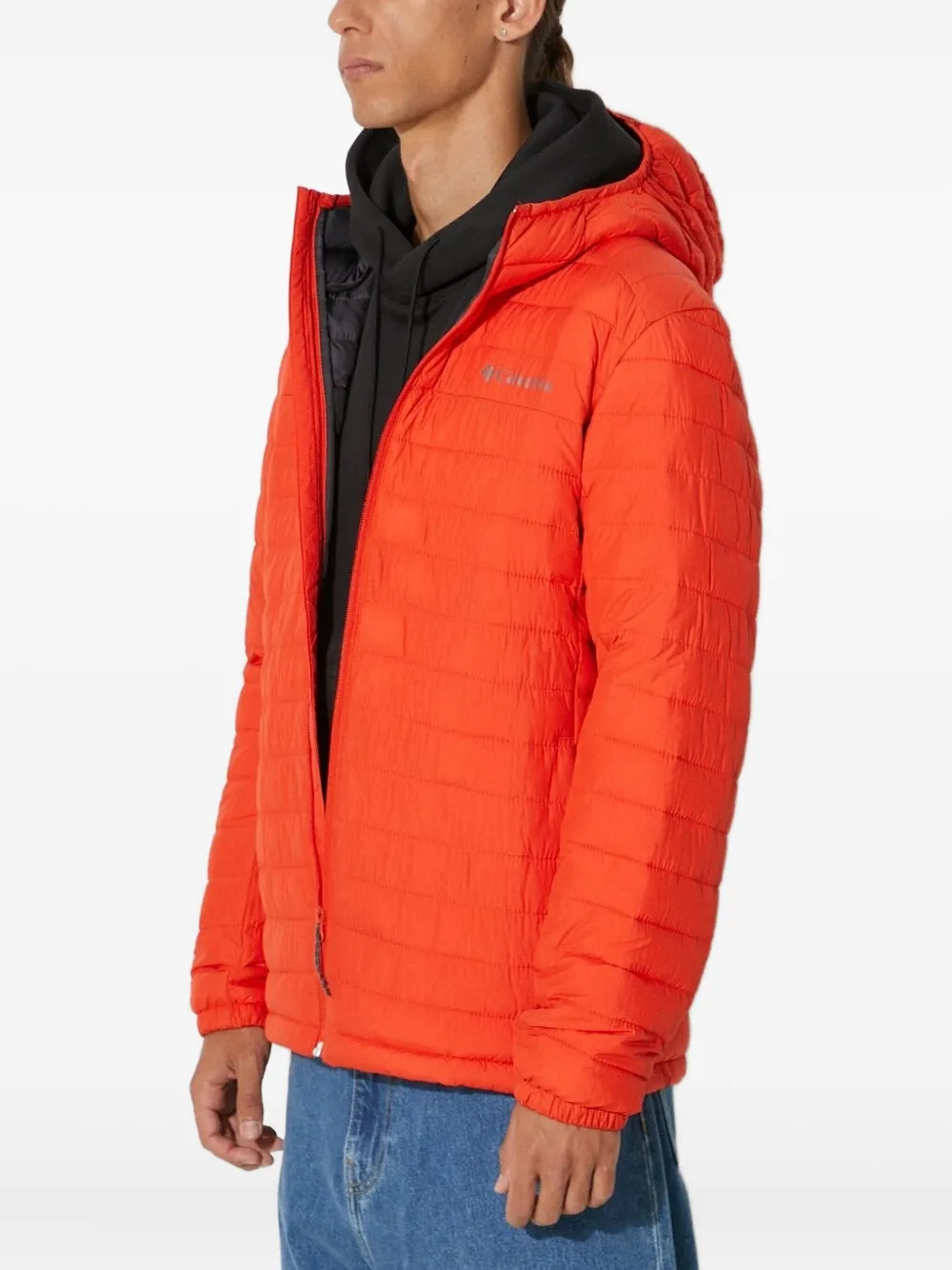 

Стеганая куртка с капюшоном Silver Falls Columbia, красный