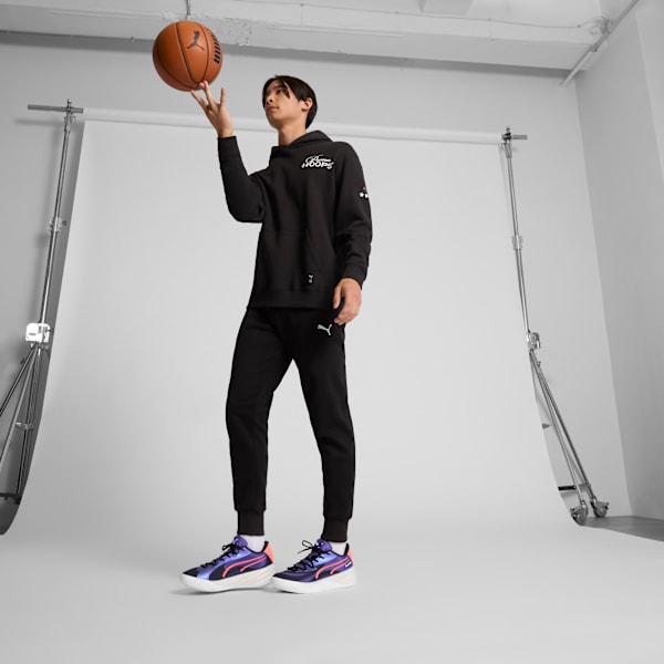 Мужские баскетбольные кроссовки All-Pro Nitro Puma, фиолетовый — фото 3
