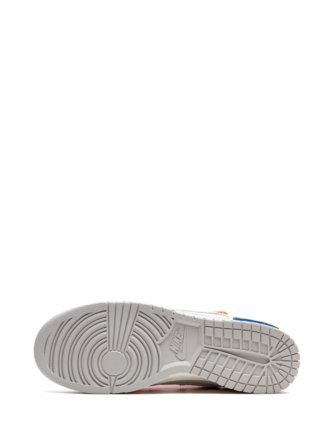 Кроссовки Dunk Low Lot 31 из коллаборации с Off-White Nike X Off-White, бежевый — фото 4