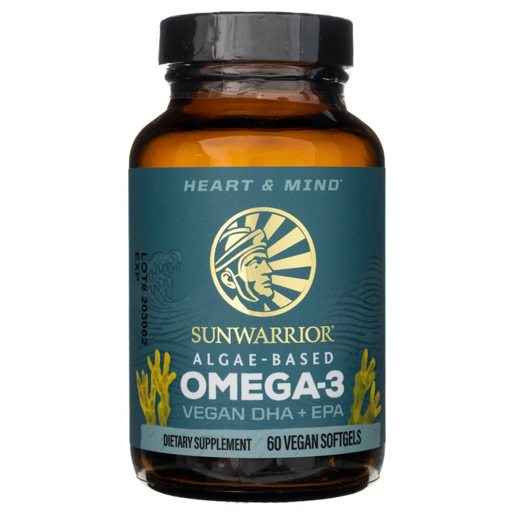 

Sunwarrior Omega-3 Vegan DHA & EPA — Биологически активная добавка, 60 капсул