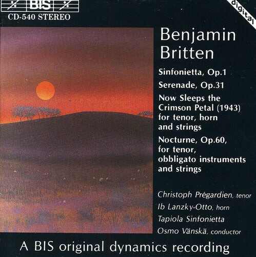 

CD диск Britten / Vanska / Tapiola Sinfonietta: Sinfonietta Opus 1