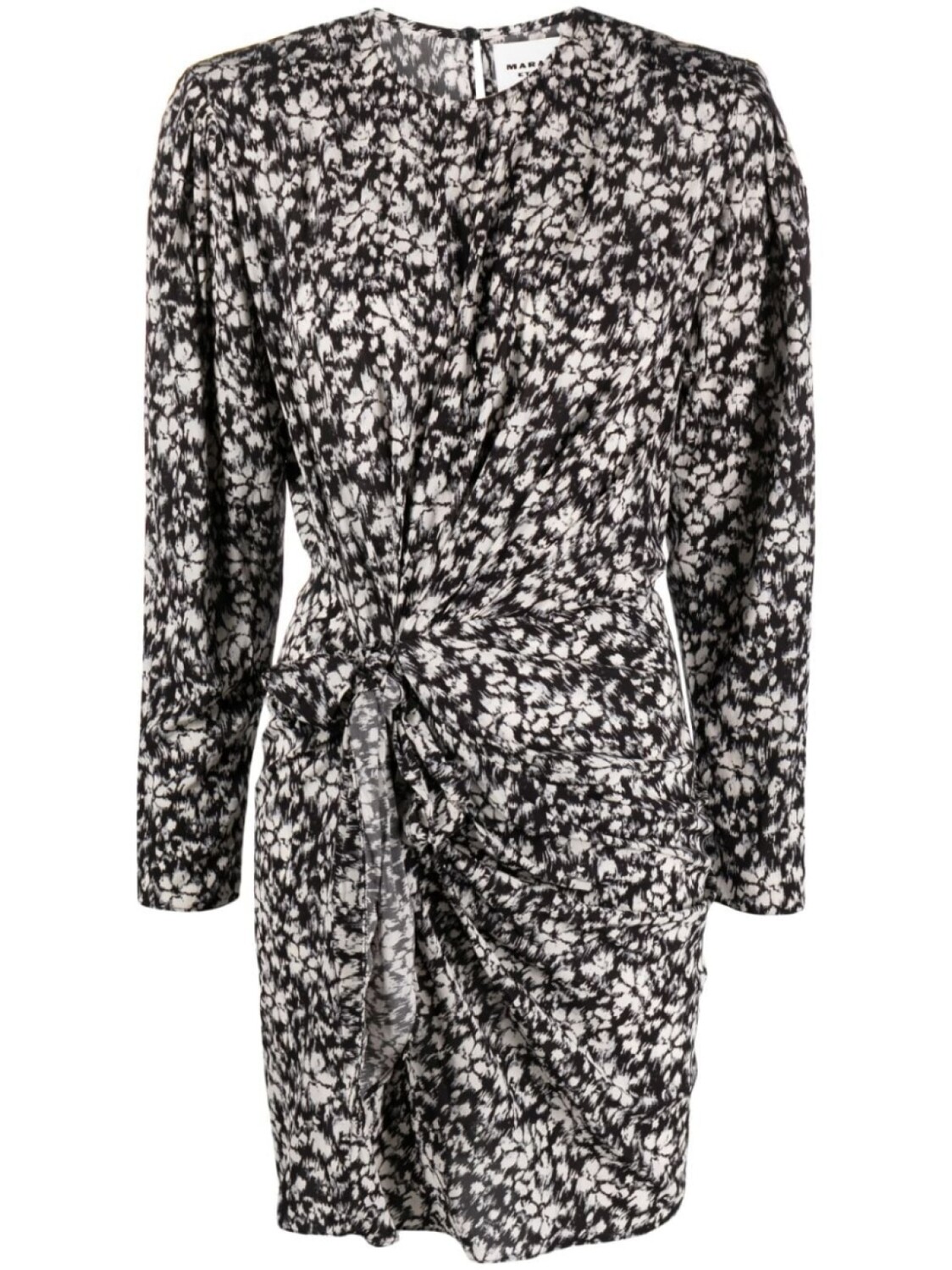 

Marant Étoile платье мини Dulce с цветочным принтом, черный
