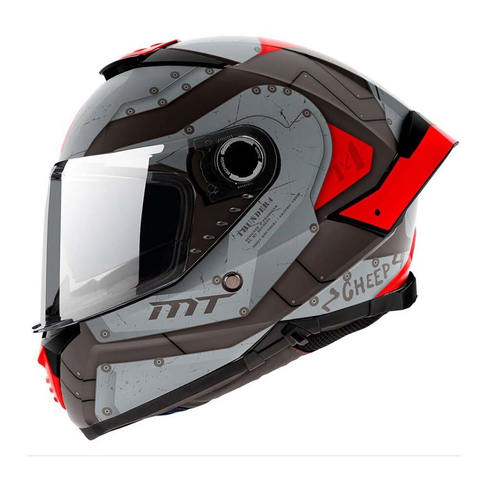 

Шлем полнолицевой MT Helmets FF118SV Thunder 4 SV Cheep B5, серый