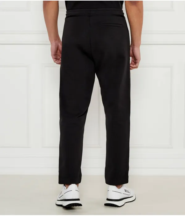 Спортивные брюки с лентой Hadim Regular fit Boss Green, черный — фото 3
