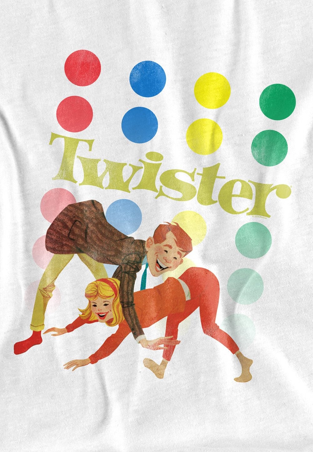 

Футболка с принтом TWISTER VINTAGE Hasbro, белый