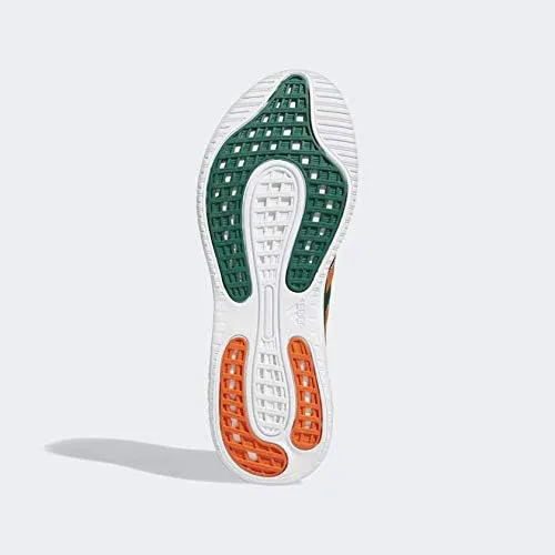 Мужские кроссовки Adidas Supernova +, темно-зеленый/оранжевый — фото 4