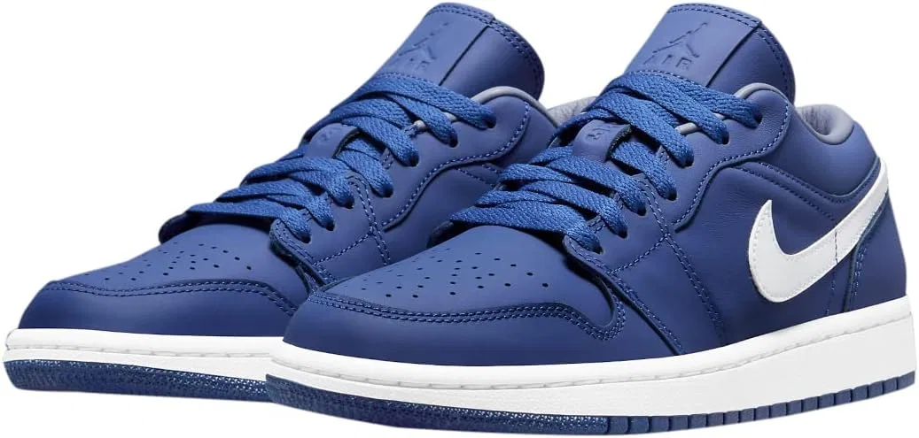 Nike Мужские кроссовки Jordan Air 1 Low, Deep Royal Blue White — фото 3