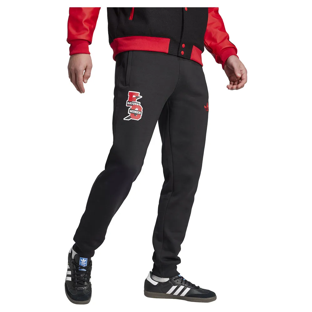Брюки adidas FC Bayern VRCT, черный — фото 2