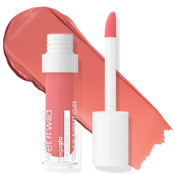

Кремовые румяна для губ и щек розовые, 6,5 г Wet N Wild Megaglow, цвет rose