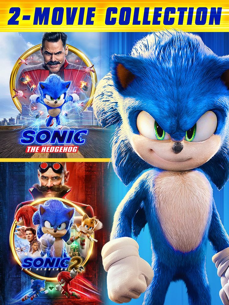 

Диск Blu-ray Sonic The Hedgehog: 2-Movie Collection