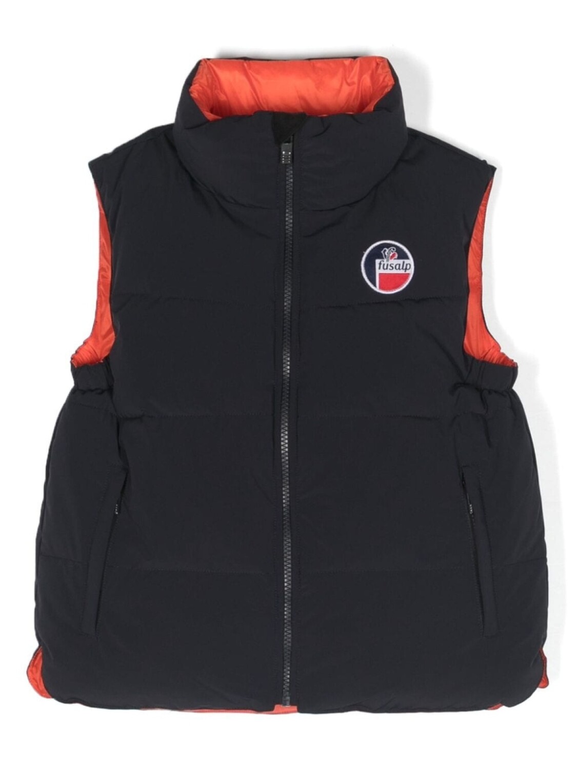 

Fusalp logo-patch reversible gilet, синий
