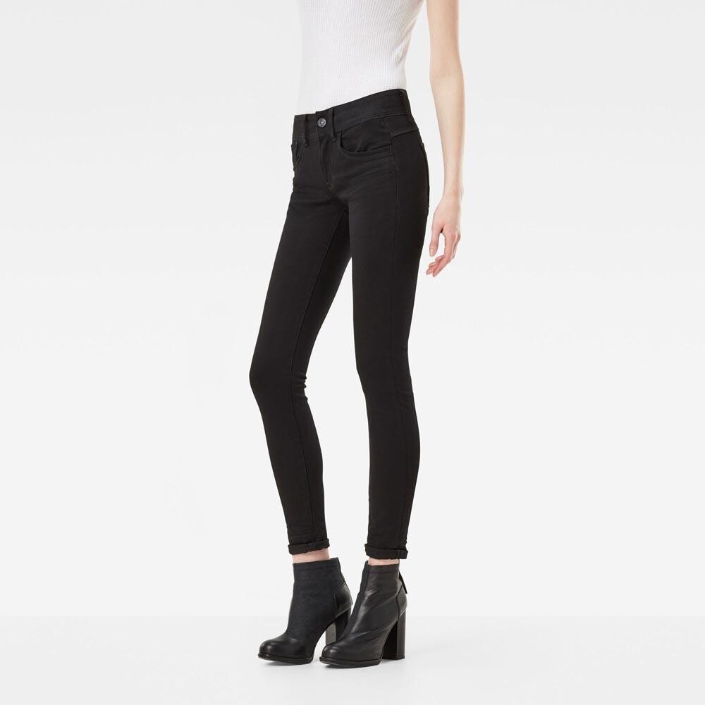 

Джинсы G-Star Lynn D-Mid Waist Super Skinny, черный