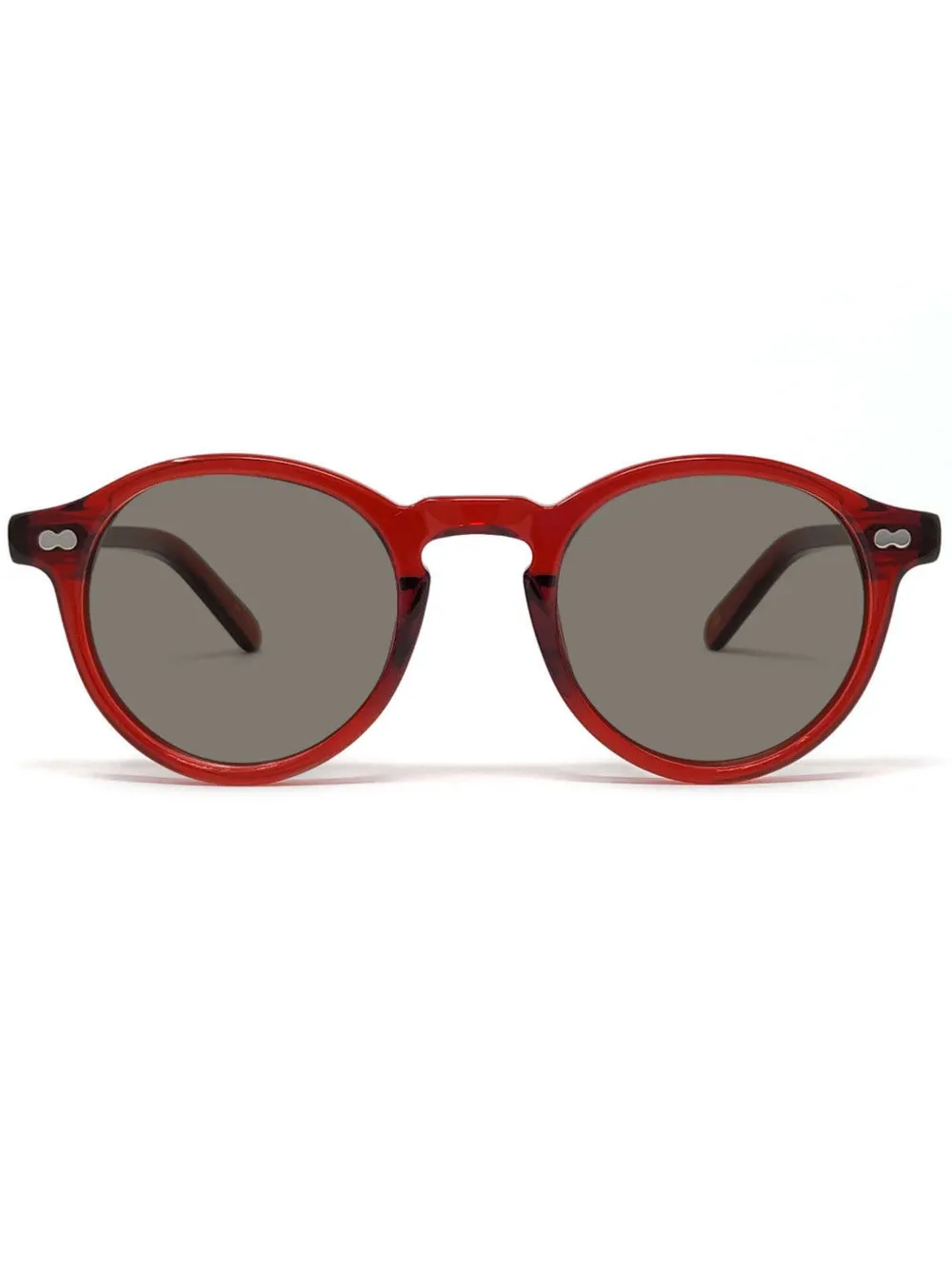 

Очки Moscot Miltzen в круглой оправе, красный
