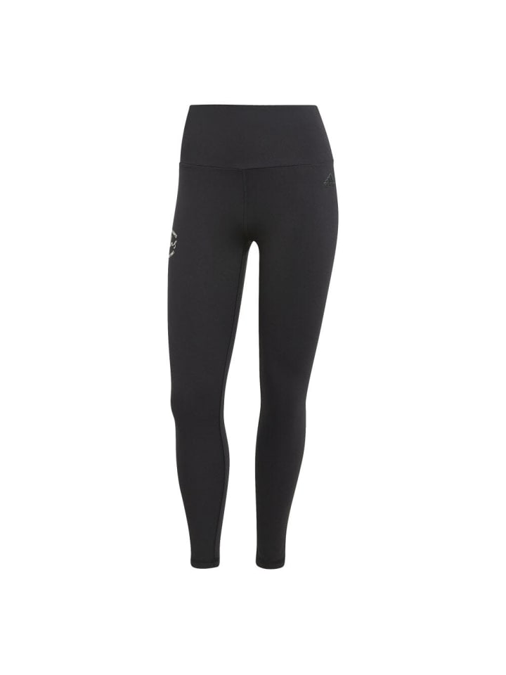 

Леггинсы adidas, цвет adidas signature graphic print high-waisted 7/8-leggings damen