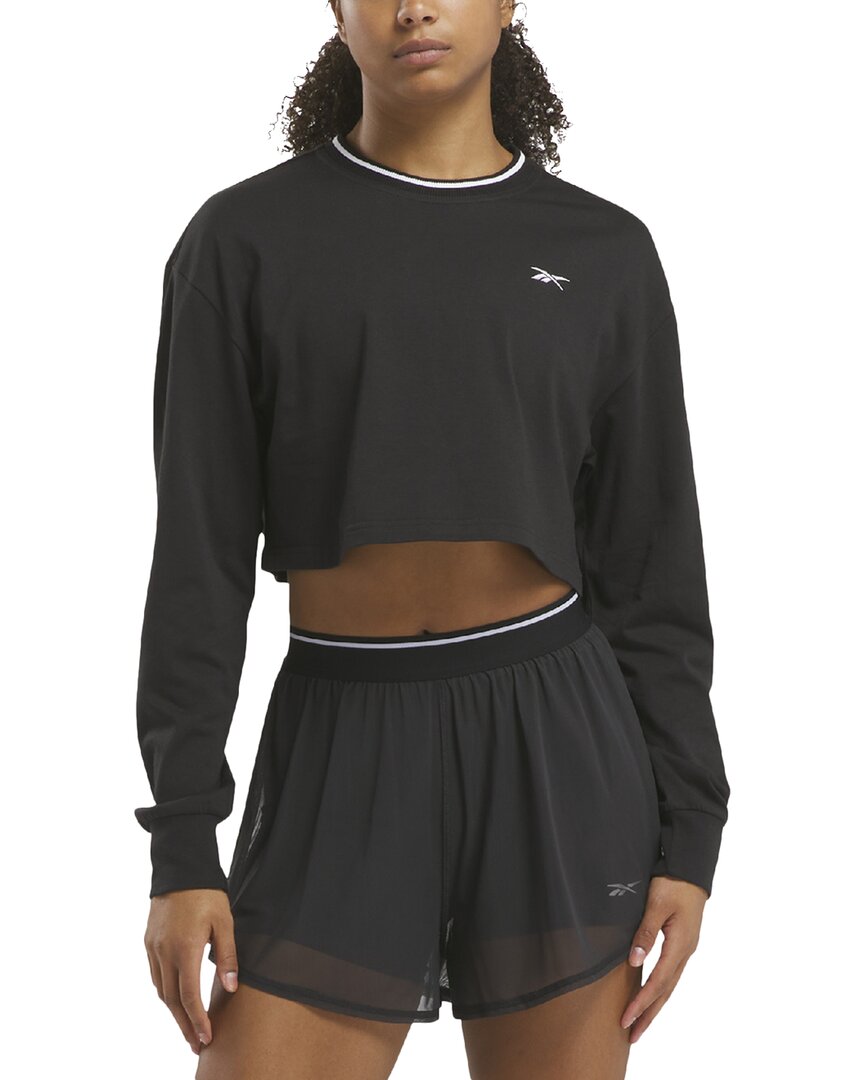 

Укороченный топ Reebok Team, черный