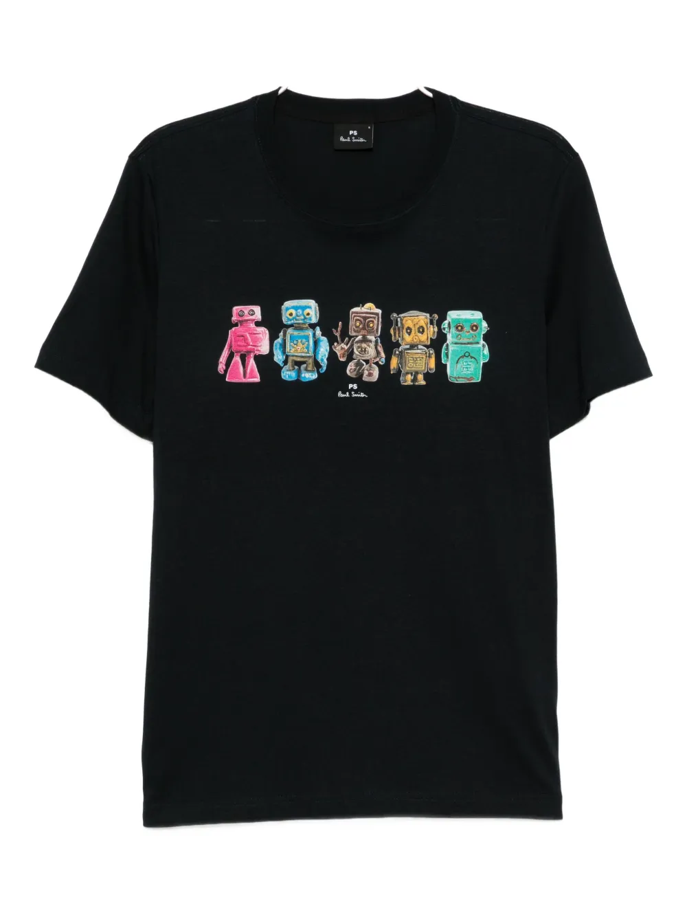 

Футболка с графичным принтом PS Paul Smith, синий