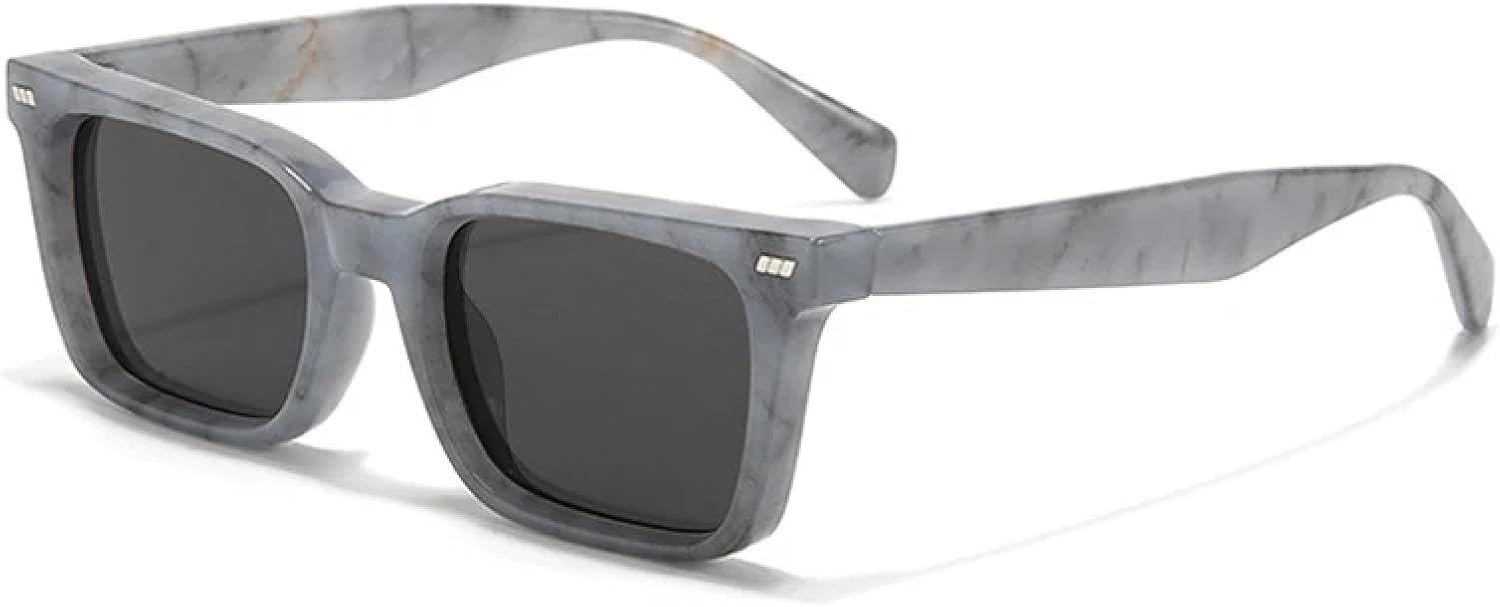 

Винтажные роскошные солнцезащитные очки для женщин и мужчин в стиле панк, популярные, с заклепками, модные для активного отдыха, с защитой от ультрафиолета UV400 TKKTLLT, Gray-black