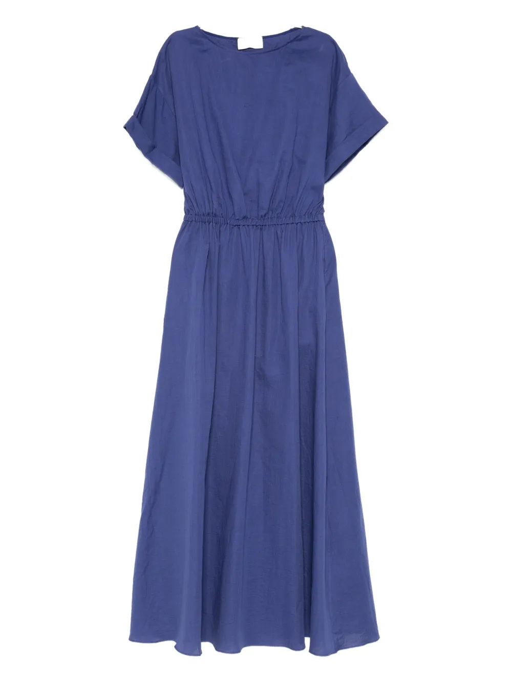 

Платье миди с короткими рукавами Matteau, синий