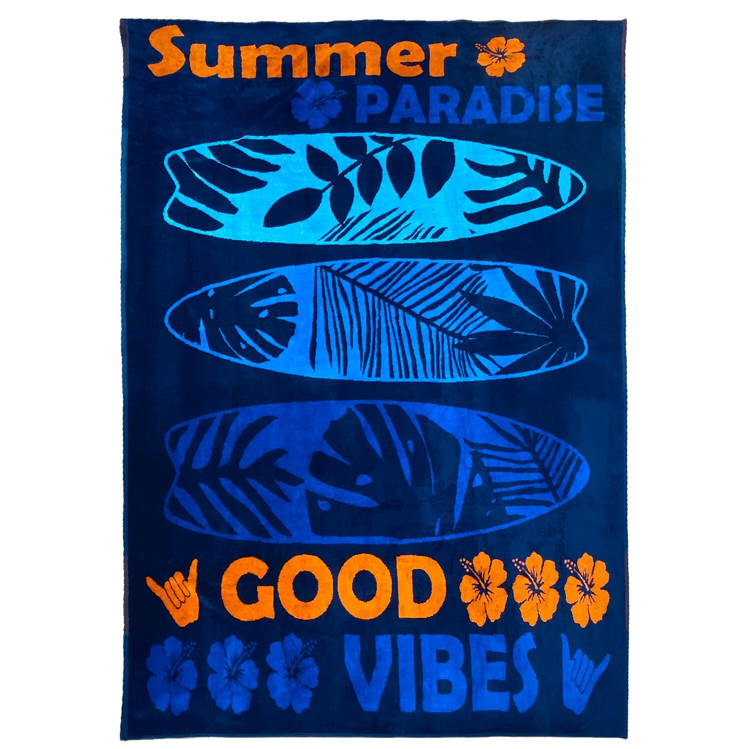 

Пляжное полотенце махровое велюр жаккард fairyland Le Comptoir De La Plage, синий