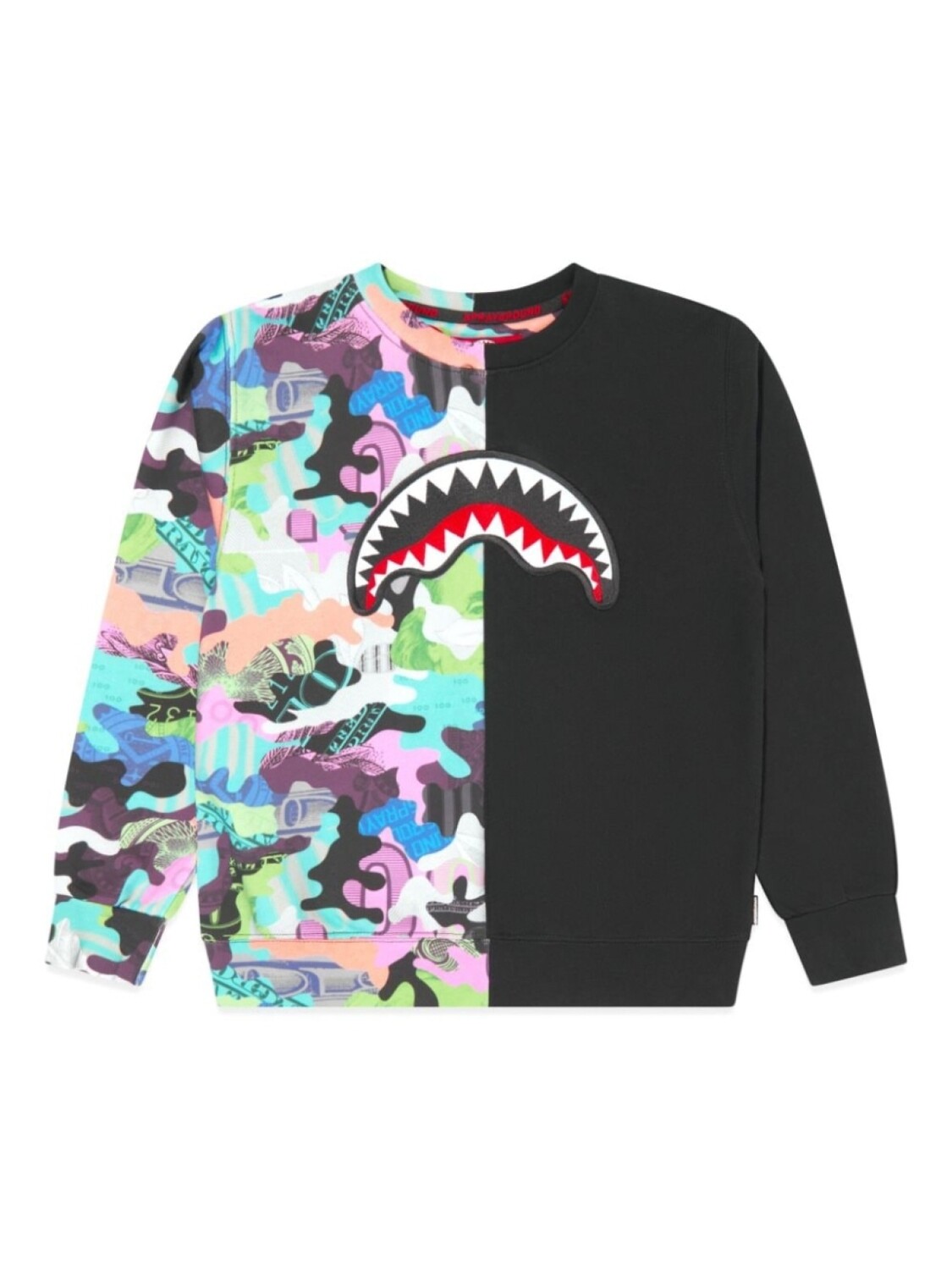 

Sprayground kid толстовка с принтом, черный