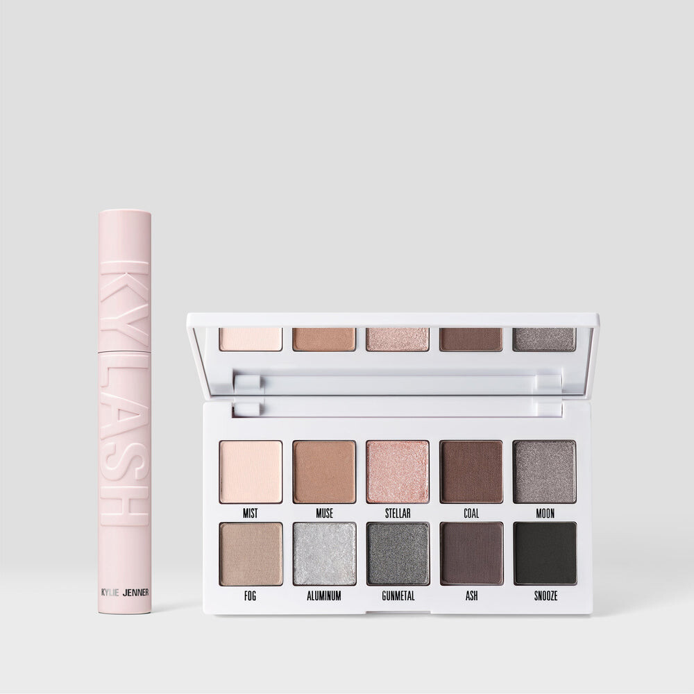 

Тени для век Kylie Cosmetics The Smokey Palette & Kylash Volume Mascara Duo