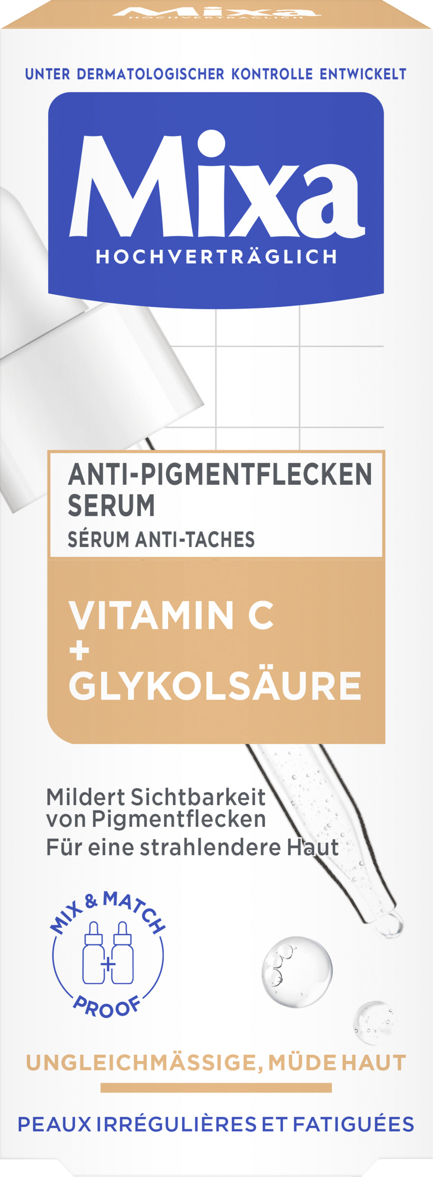 

Сыворотка для лица Mixa Anti-Pigmentflecken Serum