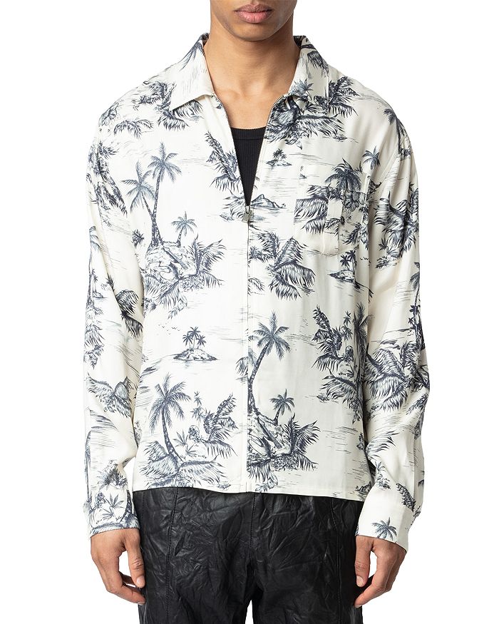 

Рубашка Suzy Tropical Regular Fit Zadig & Voltaire, белый