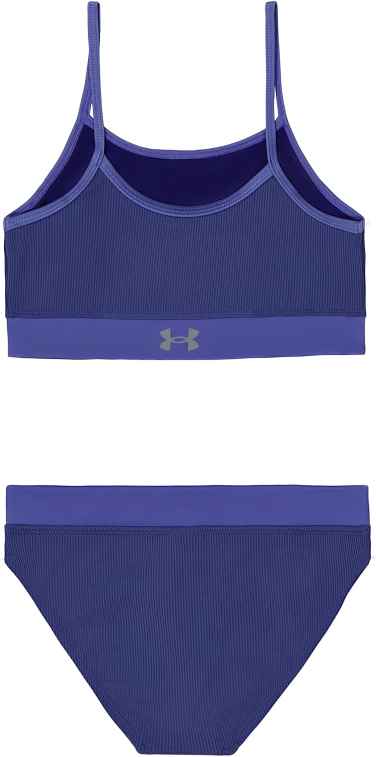 Комплект бикини для девочек Under Armour из двух частей, Ribbed Starlight — фото 2