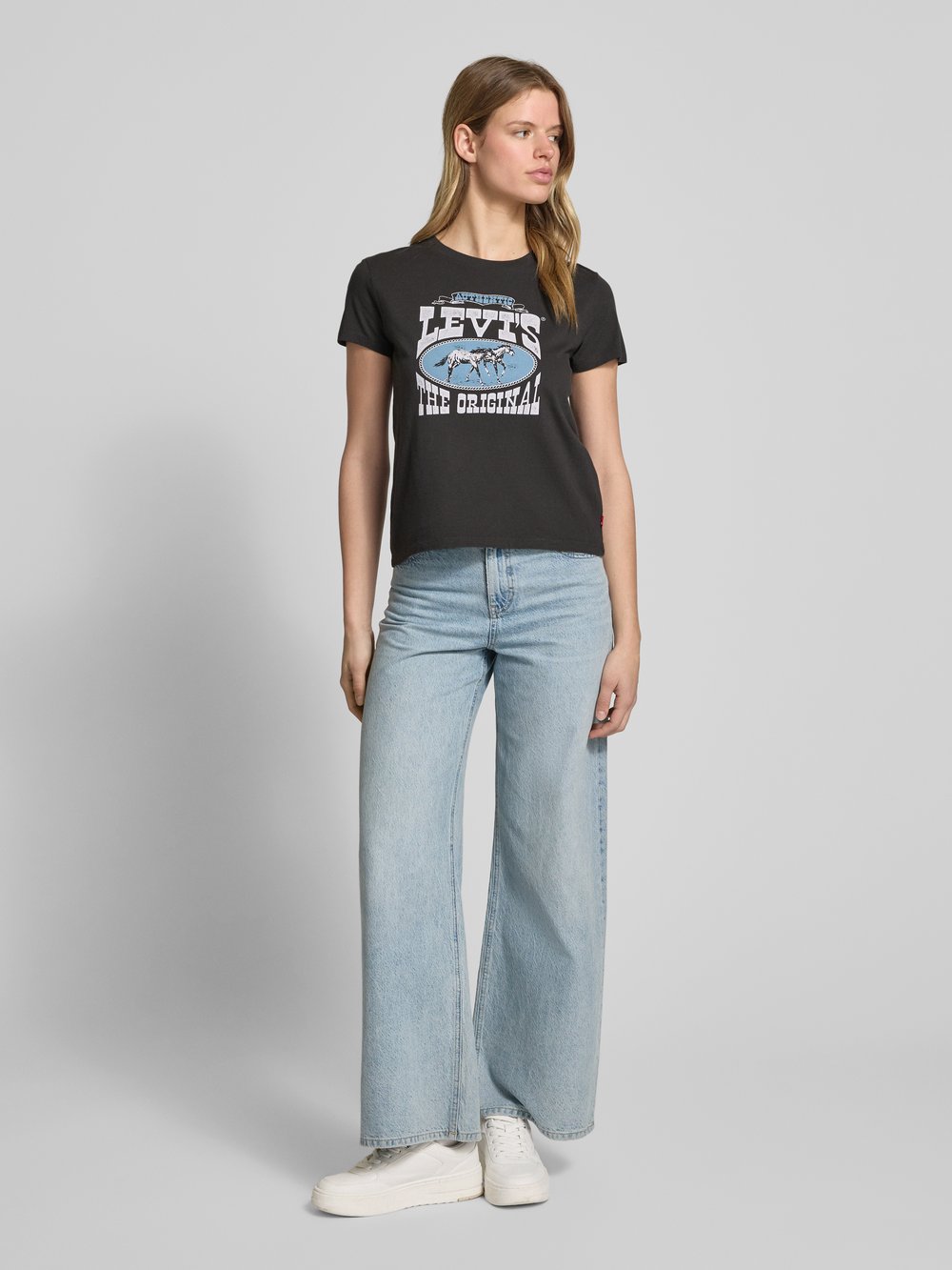 

Футболка с этикеткой, модель «THE PERFECT TEE» Levi's, черный