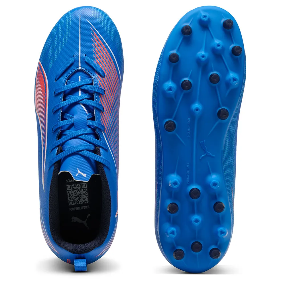 Футбольные бутсы Puma Ultra 6 Play MG infant, синий — фото 2