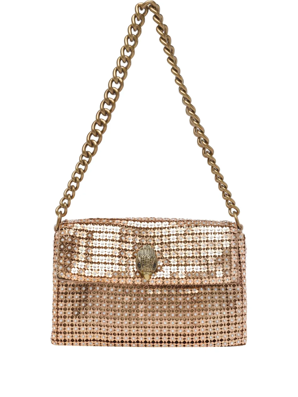 

Маленькая сумка на плечо Party Flower с цепочкой Kurt Geiger London, золотистый