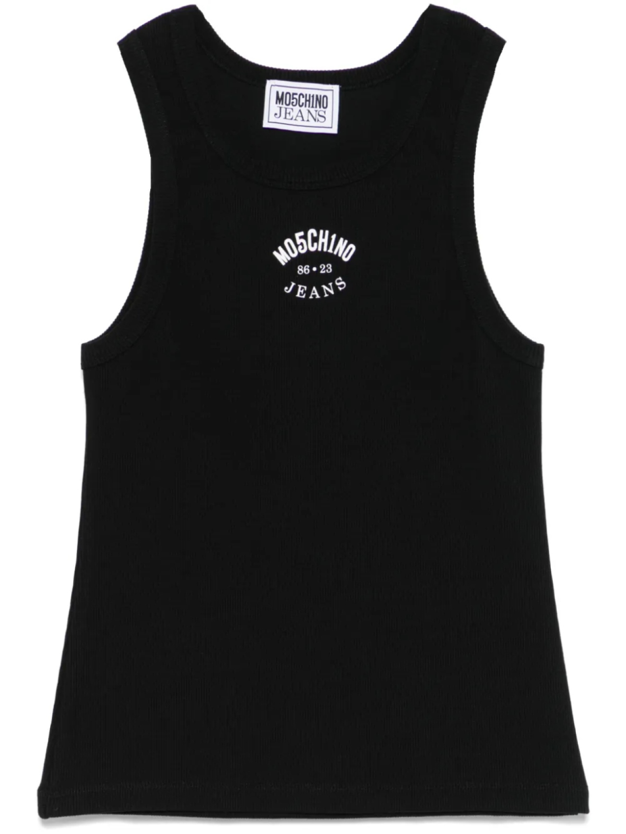

MOSCHINO JEANS топ с логотипом, черный
