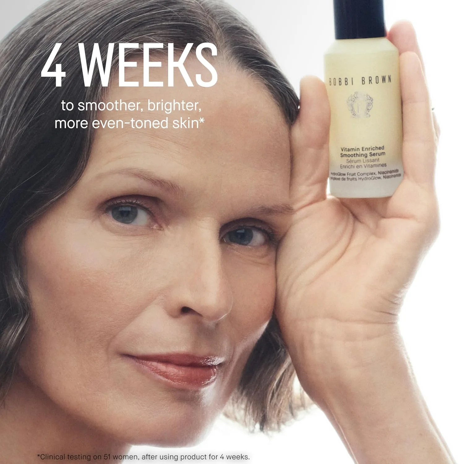 Сыворотка Bobbi Brown — Для лица Vitamin Enriched Smoothing Serum | Увлажняющая ночная для лица, придающая сияние, 30 мл — фото 4