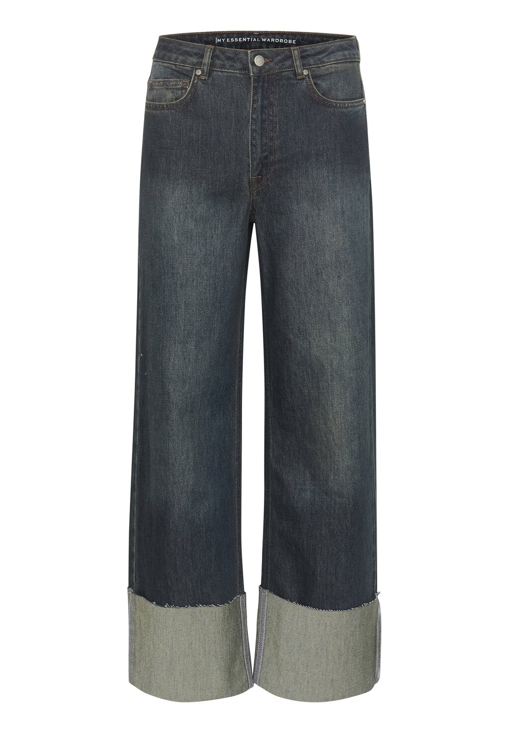 

Расклешенные джинсы HIGH WIDE My Essential Wardrobe, синий деним