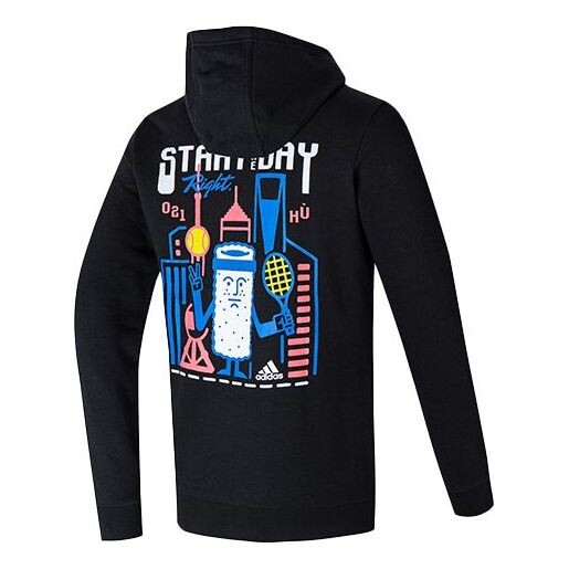 

Толстовка adidas Sh Breakfast Hd Sports Printing Black, черный