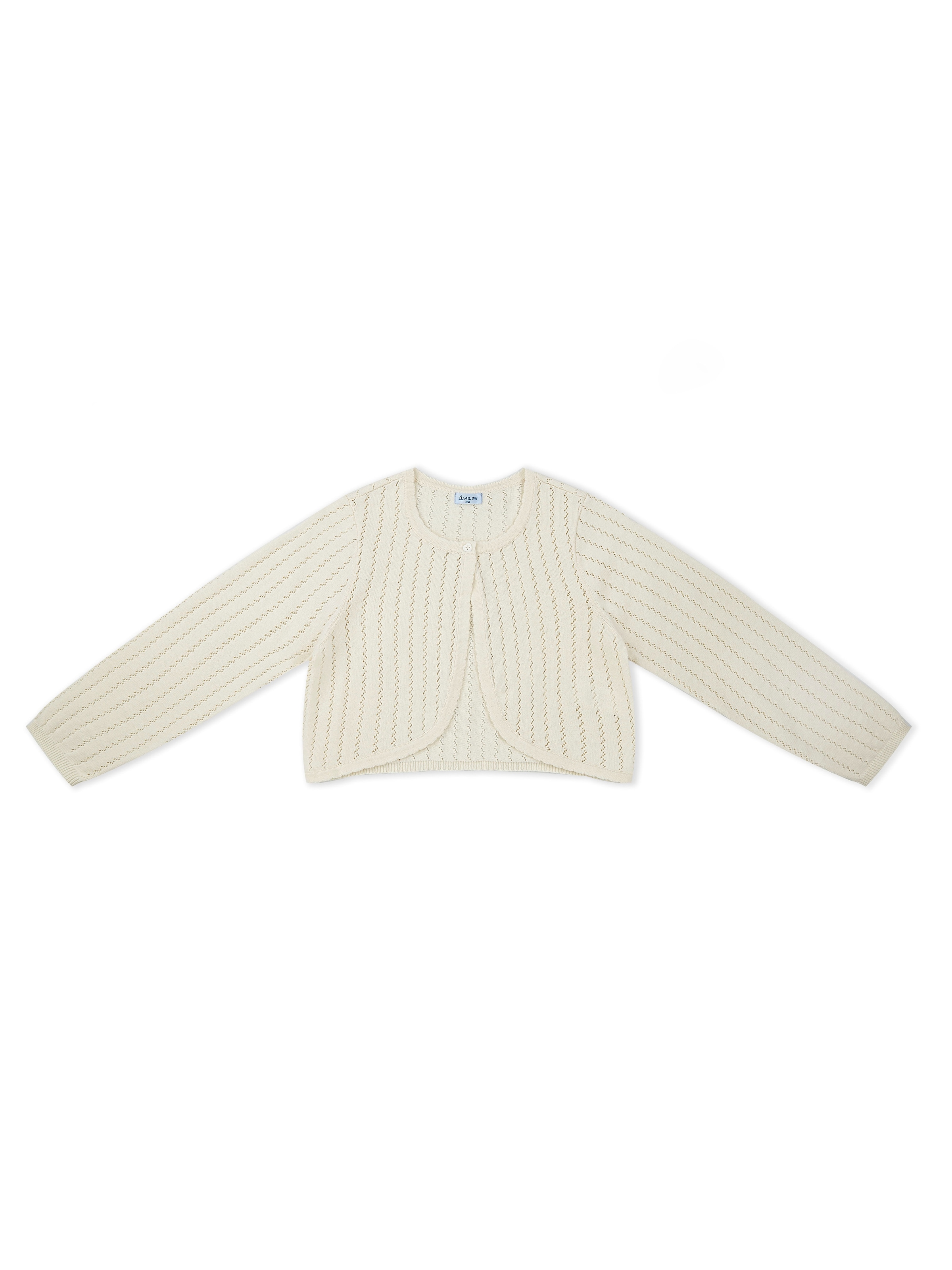 

Sailing Вязаный кардиган в белом цвете