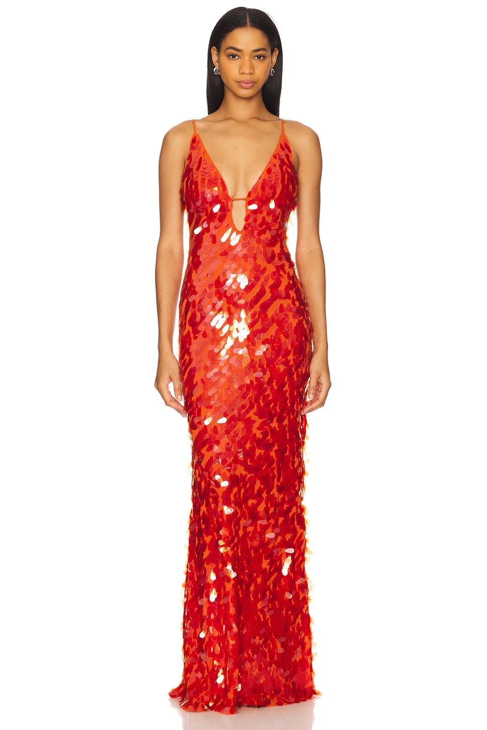 

Вечернее платье Sapphire Misha, red sequin