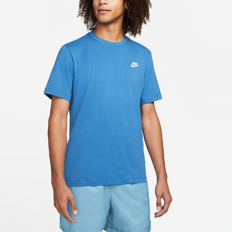 

Футболка Nike Sportswear Club, голубой, Синий, Футболка Nike Sportswear Club, голубой