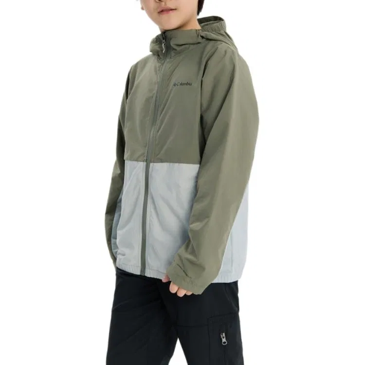 Куртка Tabor Trail Windbreaker Green, для детей 3-7 лет Columbia — фото 3